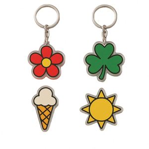 Llavero Acrílico de Doble Cara con Impresión Personalizada en Color UV y Logotipo, Venta al Por Mayor de Fábrica de Llaveros Personalizados - Product Image 1