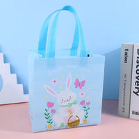 Sac à provisions non tissé laminé de haute qualité avec impression recyclée réutilisable avec logo personnalisé et poignée