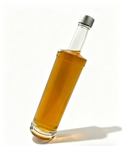 Botella de Vidrio Alta de Lujo Minimalista, Económica y de Primera Calidad, Imprescindible, de 500ml, 700ml, 750ml para Licores, Brandy, <span class=keywords><strong>Bourbon</strong></span> de Producción Limitada - Product Image 3