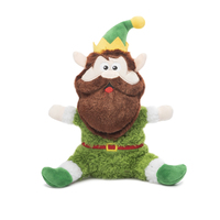 Jouets pour chiens en peluche personnalisés OEM et ODM en gros 2022, jouets pour chiens en peluche pour Noël
