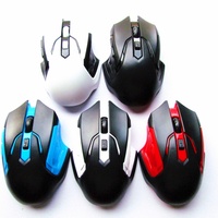 Souris optique sans fil USB mini LED 2,4 GHz pour droitier, 1600 DPI réglables, design ergonomique pour ordinateur portable/PC