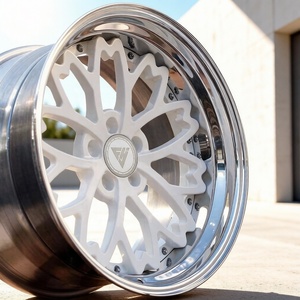 Juego de 2 Rines Cóncavos Profundos FHJ 5x120 de 18 Pulgadas Blancos, Rines Blancos de 17 y 18 Pulgadas para <span class=keywords><strong>Opel</strong></span> <span class=keywords><strong>Astra</strong></span>, Volkswagen Tiguan - Product Image 2
