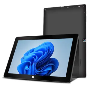 Alat Paten Tablet PC Win11 10.1 ''2 In 1 Intel 4GB + 64GB dengan Docking Keyboard dan Slot SSD Tablette