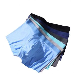 Modal <b>Boxer</b> Underwear Breathable and Comfortable Seamless Design Factory Wholesale <b>Custom</b> Fit Antibacterial Refreshing Feel - Product Image 4