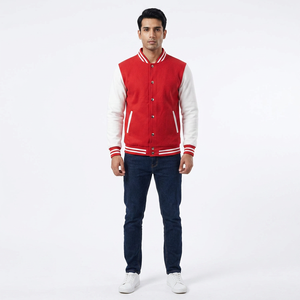 Chenille Embroidery Custom Breathable Front Sleeves Bomber College <b>Baseball</b> <b>Jacket</b> <b>Men</b> Casual Streetwear Varsity Winter <b>Jacket</b> - Product Image 1