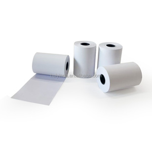 Rouleaux de papier thermique à simple et double couche 80x80mm 80*<span class=keywords><strong>50</strong></span> Matériau de papier thermique POS pour utilisation en caisse enregistreuse - Product Image 1