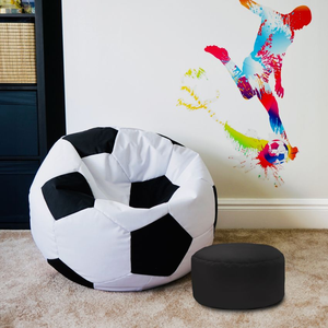 <strong>Football</strong> <strong>Bean</strong> <strong>Bag</strong> Cover Organizing Plush Toys for Girls and Boys - Product Image 6