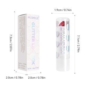 Chất lượng cao bán buôn khoáng ánh sáng lung linh Lip Gloss dễ dàng-to-màu đầy đặn sexy Lip Men Matte người yêu mỹ phẩm quà tặng - Product Image 4