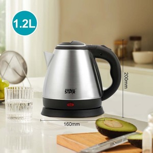 กาต้มน้ำไฟฟ้าวินนิ่งสตาร์ 1.2 ลิตร ปิดอัตโนมัติ ป้องกันการต้มจนแห้ง - Product Image 3