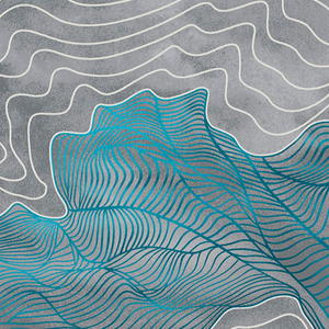 Alfombra Grande de Lujo para Sala de Estar, Impresa en 3D, con Rayas Geométricas Irregulares y Gruesas - Product Image 1