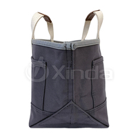 Fourre-tout utilitaire OEM pour fournitures de jardinage Sac de jardin en toile robuste de grande capacité avec doublure en PVC