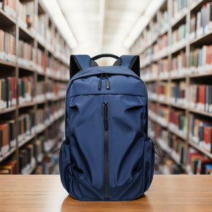 Sac à dos tendance de style coréen à grande capacité personnalisé pour étudiants universitaires, sac à dos simple et tendance pour les trajets quotidiens, sac à dos léger pour ordinateur portable - Product Image 2