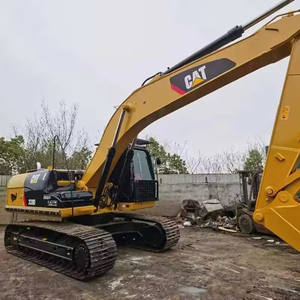 Excavadora Caterpillar 320D original, excavadora hidráulica sobre orugas mediana, excavadora Cat 320D usada de 20 toneladas con alta calidad - Product Image 6