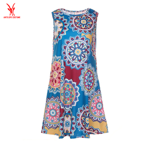 Vestidos Casuales <span class=keywords><strong>de</strong></span> Verano para <span class=keywords><strong>Mujer</strong></span>, Elegantes, Tallas Grandes, Diseños <span class=keywords><strong>de</strong></span> Vestidos 2019, Venta al Por Mayor - Product Image 6