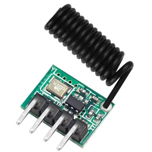 Wireless Home Automation Garagem Porta Abridores Receptor Módulo 315MHz 433MHz ABS <span class=keywords><strong>Learning</strong></span> Code for Education Training Remote - Product Image 5