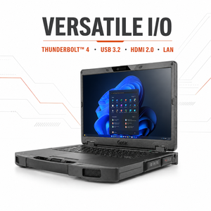 Getac S510 แล็ปท็อปแบบทนทานขนาด 15.6 นิ้ว ความละเอียด FHD 1000 Nits รองรับ AI พร้อมใช้งานสำหรับงานภาคอุตสาหกรรม รุ่น 11 Pro S510 RUGGED LAPTOP - Product Image 5