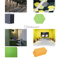 Panneau mural acoustique moderne en fibre de polyester Seninpanel pour salon, hôtel, réduction de l'écho dans les environnements intérieurs
