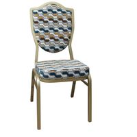 Chaises de banquet en métal à prix compétitif, modernes, pour hôtels et restaurants
