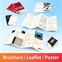 Impression de brochures et de prospectus personnalisés de haute qualité pour les entreprises mondiales