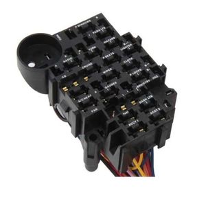 Arnés de cableado de bloque de fusibles universal de 22 circuitos de fabricante para arnés de barra de calle aislado de PVC automático - Product Image 3