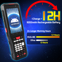 Escáner de Códigos de Barras Portátil Resistente con Android 14, PDA, Terminal de Recopilación de Datos, Octa Core 2.3ghz, 9000mah, IP67, Escáner Inteligente de Inventario N1