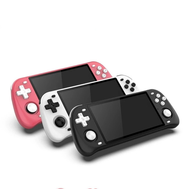 Max 2 Mini Console Powkiddy Pandora Handheld Game Machine Retro Support Psp/N64/Ps1 Emulator Rgb10 Max2