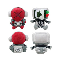 Peluche Killdroid - Peluche et figurine officielles basées sur le robot du jeu Killdroid, en polyester, taille 0-10 cm, pour les enfants de 5 à 7 ans