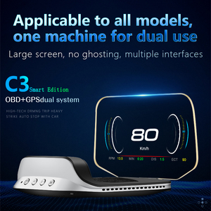 Màn Hình Hiển Thị Đứng HUD Cho Xe Hơi, Màn Hình Hiển Thị Hệ Thống Kép GPS OBD2 Phổ Biến Cho Tất Cả Các Xe Ô Tô - Product Image 5