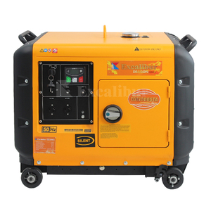 Excalibur-generador de diésel de 5kw, supersilencioso, <span class=keywords><strong>serie</strong></span> <span class=keywords><strong>Dragon</strong></span>, KDE7000STA - Product Image 2