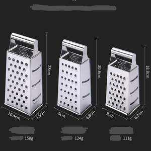 <span class=keywords><strong>Râpe</strong></span> à fromage <span class=keywords><strong>parmesan</strong></span> <span class=keywords><strong>professionnelle</strong></span> en acier inoxydable boîte en métal <span class=keywords><strong>râpe</strong></span> 4 faces déchiqueteuse de nourriture de cuisine portable - Product Image 5