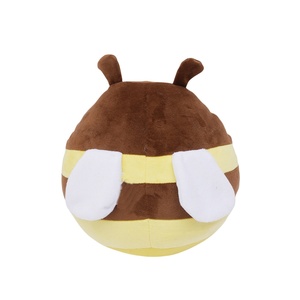 Simpatico cartone animato piccolo animale ape peluche giocattolo Kawaii per dormire realistico imbottito morbido peluche ape giocattolo per bambini regali di compleanno ape paffuta - Product Image 4