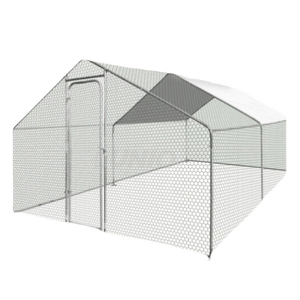 Chuồng gà bán chạy có mái che, chuồng gà ngoài trời bằng lưới kim loại, chuồng gà mái ngoài trời - Product Image 5