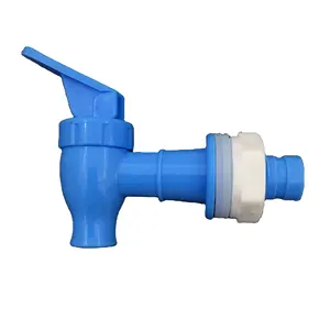 Manufacturers wholesale plastic faucets household buckets outlet nozzle large flow 4-point ball valve ball core tank switch