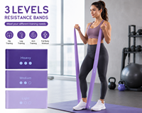 Bande de Résistance Épaisse et Élastique pour Yoga, Rééducation des Pieds et des Chevilles, et Entraînement de Force - Fitness Professionnel