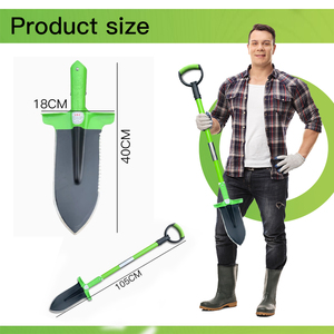 Nhà Máy Tùy Chỉnh Dụng Cụ Cầm Tay Nông Nghiệp Trại Spade Vườn Có Thể Tháo Rời Đào Xẻng Với Xử Lý - Product Image 2