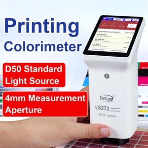 LS372 หน้าจอสัมผัสขนาด 4 มม. แอพพลิเคชั่นคัลเลอริมิเตอร์แบบพกพา แหล่งกำเนิดแสง LED เต็มรูปแบบสำหรับการพิมพ์บรรจุภัณฑ์กระดาษ CIE LAB - Product Image 3