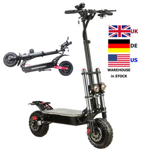 Scooter électrique de haute qualité 11 pouces en gros 1200W double moteur pliant 48V El Scooter pour adulte - Product Image 4