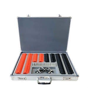 Équipement ophtalmique, test d'optométrie, acuité visuelle, optique, 266 pièces, boîte de rangement en métal, ensemble de lentilles d'essai progressives - Product Image 5
