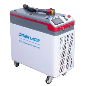 Nanjing Speedy Laser Q-Schalter gepulste 200Watt Handfaserlaser-Reinigungs maschine Preis