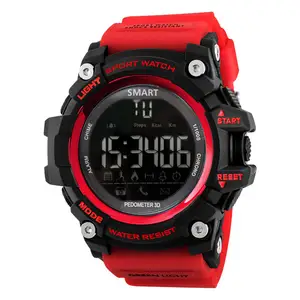 Smart Horloge Met Complete Kalender, Waterbestendig, Chronograaf, Bluetooth, Alarm, Lichtgevend, Fotografie, Fitness Tracker, S