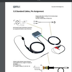 โมดูลเซ็นเซอร์วัดความเร็ว ACAM PT2G-SM5.3 พร้อมเอาต์พุตดิจิทัลและอนาล็อกสำหรับงานอุตสาหกรรม - Product Image 4