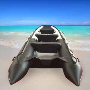 गेटे 12.4ft GTS380 जाने नाव मध्यम आकार सफेद और काले Inflatable समुद्र खेल नाव जहाज़ के बाहर इंजन के साथ 380cm - Product Image 2