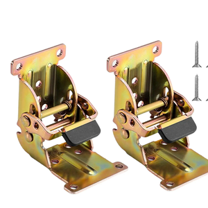 บานพับขาเฟอร์นิเจอร์เหล็ก โรงแรมทันสมัย 90 องศา ประกอบง่าย ล็อคอเนกประสงค์ รองรับการขยายตัว ล็อคตัวเองได้ - Product Image 5