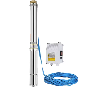 Pompe à eau solaire submersible en acier inoxydable, directement de l'usine, pour l'irrigation des puits profonds, haute pression, prise en charge de la personnalisation OEM - Product Image 1