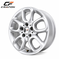 Jantes forgées CF 18 19 pouces 5x120.65 PCD pour voitures particulières, compatibles Corvette C5, concaves profondes, argentées, ODM