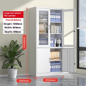 Văn phòng hiện đại dữ liệu thép tủ kế toán chứng từ lưu trữ tài chính Sắt Khóa Tủ hồ sơ - Product Image 5