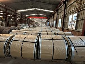 แผ่นเหล็กม้วนโลหะผสมสังกะสี S350 Z275อะลูมิเนียมแมกนีเซียมอัล Zn มก. - Product Image 5