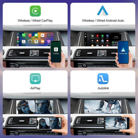 Écran tactile multimédia 10,25'' 12,3'' pour BMW Série 5 F10 F11 Système CIC NBT 2011-2017 CarPlay sans fil Android Auto Autoradio