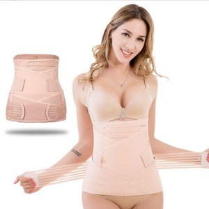 Corsetto 3 in 1 Fascia Postparto per Donne in Gravidanza Cintura Addominale Fascia Pelvica Modellante Postnata - Product Image 1