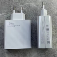 Populaire Chargeur USB Super Rapide 120W pour Téléphone Portable Xiaomi, Prise de Voyage Chargeur Original Xiaomi 67W pour Usage Domestique